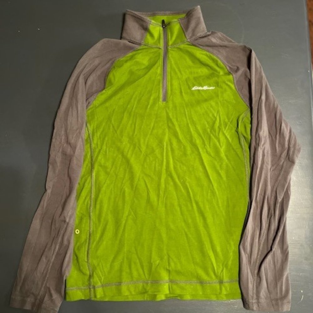 Eddie Bauer Men's Medium 1/4 Zip Pullover